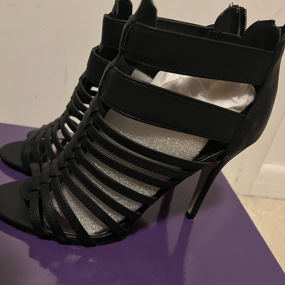 Black heels